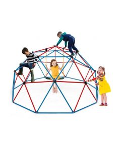 10FT Kids Geometric Dome Climber with Convenient Grip