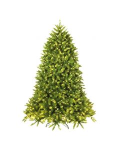 Pre-Lit Christmas Tree with LED Lights with 8 Lighting Modes