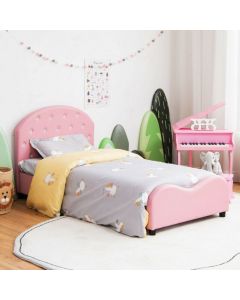 150cm Wooden Children Bed with Headboard and Footboard