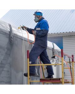 15L Pressure Paint Tank with Spray Gun and Adjusting Spray Range