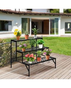 3 Tiers Plant Stand for Garden Patio Balcony