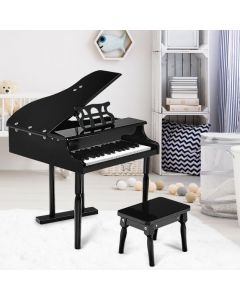 30 Keys Kids Piano Toy with Stool and Music Stand