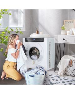 4KG Compact Dryer with Stainless Steel Tub and Multi-layer Filtration
