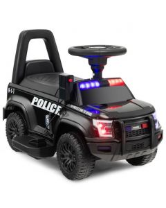 6V Kids Ride On Police Car with Side Megaphone