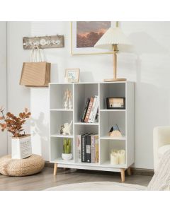 8-Cube Storage Organizer with 2 Anti-Tipping Mechanisms