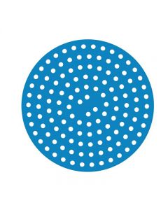 8 inch Reusable Air Fryer Liners Non-Stick Silicone Pad Mat Basket Round - Blue