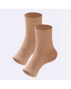 Ankle Compression Sleeve Open Toe Сompression Socks - Skin M