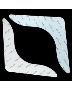 One Pack/8pcs Anti Slip Rug Underlay Rug Grippers Mat for Carpets to Stop Sliding - White