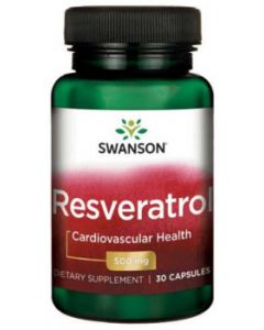 Swanson Ultra Resveratrol 500 (500 mg, 30 Capsules)