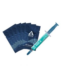 Arctic MX-6 Thermal Compound 4g Syringe & 6x MX Cleaner Wipes