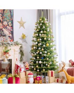 6ft Christmas Tree Suitable for Indoor and Outdoor Use