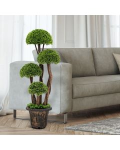 90cm Artificial Cypress Tree with Pot