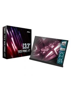 Asrock 13.3" Side Panel Kit - Add a 1080p Display to Your Glass Side Panel