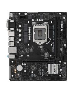 Asrock B560M-HDV/M.2, Intel B560, 1200, Micro ATX, 2 DDR4, VGA, DVI, HDMI, 1x M.2