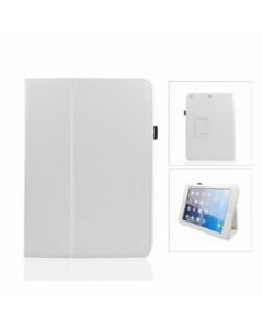 Protective Leather Case Cover with Fold Stand + Protective film + Stylus for iPad 5(Air) - White