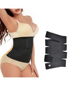 Snatch Me Up Waist Bandage Body Shaper Wrap Lumbar Support Sauna Belt Trimmer - 3m