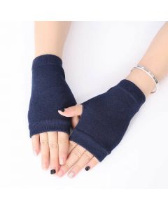 Fingerless Arm Warm Winter Gloves Hand Long Warmer Mittens for Women Men - Nanvy
