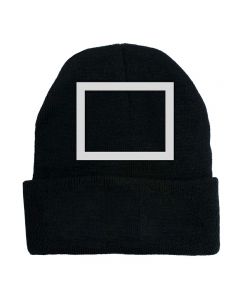 Mens Womens Beanie Knitted Hat Halloween Party Cosplay Costume - Square
