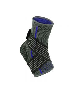 Ankle Support Brace Compression Achilles Tendon Strap Foot Sprains Injury - S Blue
