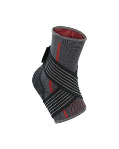 Ankle Support Brace Compression Achilles Tendon Strap Foot Sprains Injury - M Red