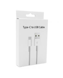 Type C to USB Charging Data Cable White Package Box(Box Only)