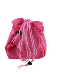 Drawstring Portable Travel Cosmetic Bag Makeup Toiletry - Pink