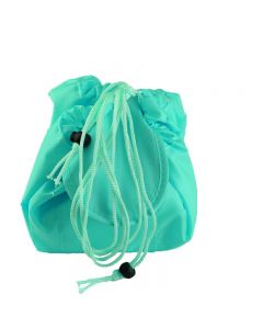 Drawstring Portable Travel Cosmetic Bag Makeup Toiletry - Green