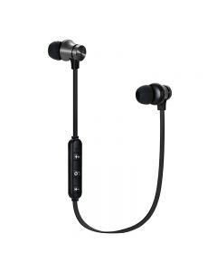 Magnet In-ear Wireless Bluetooth Earphone Stereo Sport Headphone Headset - Black