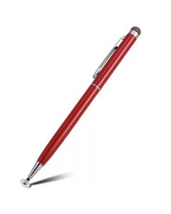 Universal Capacitive Touch Stylus Pen for iPad iPhone Tablet - Red