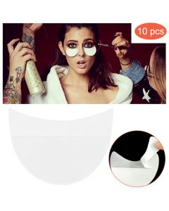 10pcs Eye Shadow Shields Eye Makeup Mascara Guards Pads Eyelash Eyeline Tinting Pads Beauty Tool