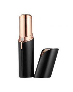 Flawlbss Facial Hair Remover Painless Mini Portable Face Hair Depilator Beauty Tool for Women Girls - Black