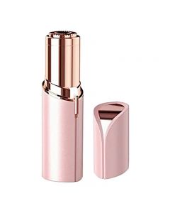 Flawlbss Facial Hair Remover Painless Mini Portable Face Hair Depilator Beauty Tool for Women Girls - Pink