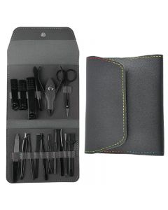 16 pcs Nail Care Cutter Set Clippers Manicure Pedicure Cuticle Tool Gift Kit