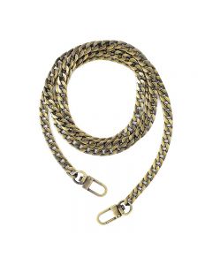 120cm Bag Replacement Chain Metal Flat Chain Bag Strap - Bronze