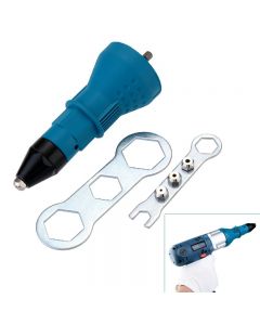 Electric Rivet Nut Gun Riveting Cordless Riveting Drill Adaptor Insert Nut Power Tool