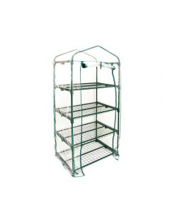 4 Tier Mini Greenhouse Walk In Grow Bag Replacement PVC Cover Garden