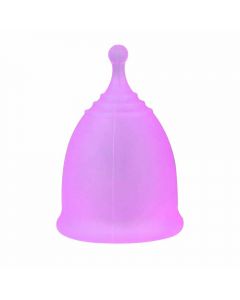 35ml Medical Grade Silicone Menstrual Cup Reusable Lady Cup - Purple