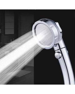 3 Kinds Spray Pattern Modern High Turbo Pressure Water Saving Ionic Filters Chrome Shower Head