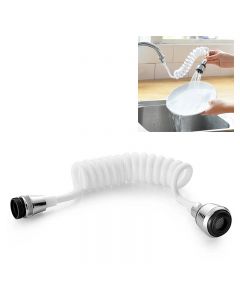 Stretchable Faucet Extender Water Saving Tap 360 Degree Rotation Shower Head Water Filter Sprayer for Kitchen Bathroom