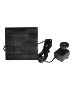 Solar Panel Powered Water Feature Plants Pump Garden Pool Pond Aquarium Fountain.