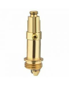 Chrome Easy Pop Up Bolt Basin Waste Bathroom Sink Push Button Plug Bolt