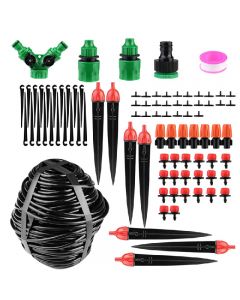 40M Micro Drip Irrigation System Set Automatic Watering Garden Hose Watering