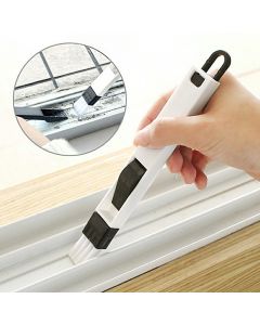 Small Cleaning Brush Household Dust Brush Clean Sliding Door Vents Keyboard - Black