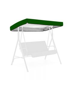 Replacement Canopy for Swing Seat 3 Seater Sizes Garden Hammock Cover - Green