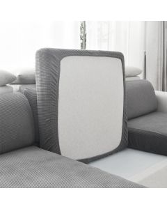 Sofa Seat Covers Couch Slipcover Cushion Elastic Settee Protector - L Grey