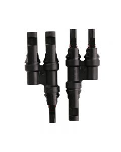 Solar Panel Diode T Connector Fuseholder Splitters Coupler Compatible with MC4