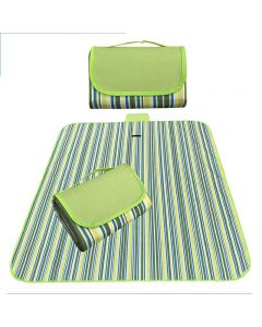 Waterproof Picnic Blanket Camping Mat Outdoor Beach Hiking Park Grass Travel Rug - Green