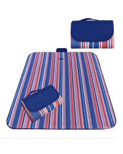 Waterproof Picnic Blanket Camping Mat Outdoor Beach Hiking Park Grass Travel Rug - Royal Blue