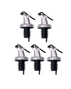 5 pcs Glass Olive Oil Vinegar Dispenser Pourer Seasoning Bottle Kitchen Cooking Tool