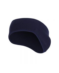 Fleece Ear Cover Ear Warmer Headband Winter Sweatband Running Headband - Navy